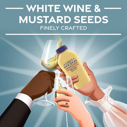 Grey Poupon Dijon Mustard – Thoughtful Gourmet Gift for Mom on Her Birthday, Elegant Kitchen Pantry Pick