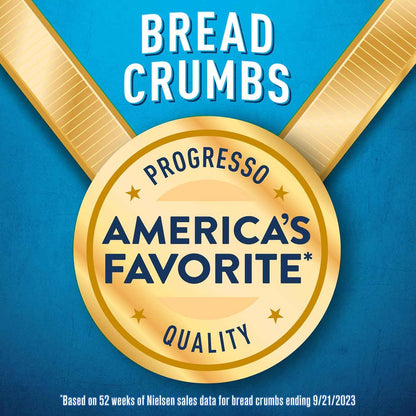 Progresso Italian Style Bread Crumbs, Single-Canister Pantry Essential, 15 oz