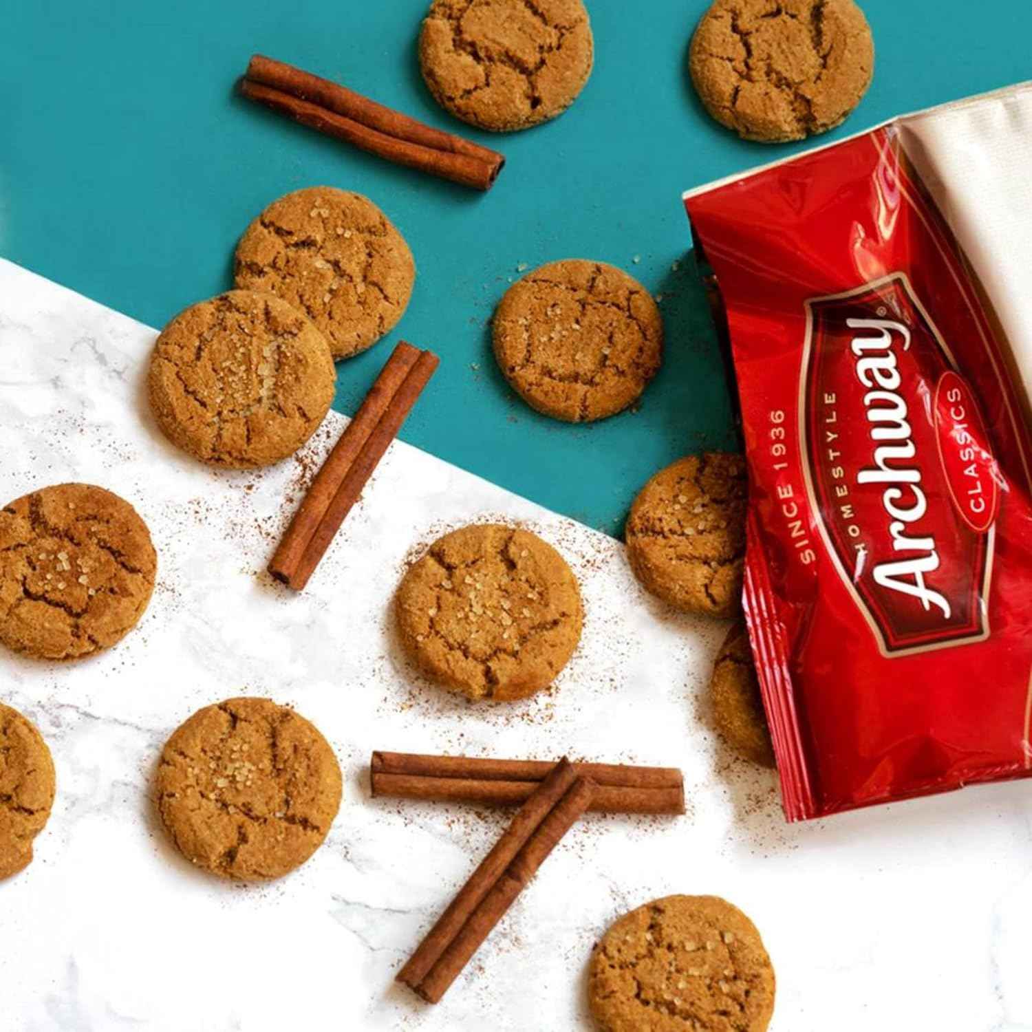Archway Iced Oatmeal Cookies, 12 oz Grab-and-Go Pantry Pack for School Lunches