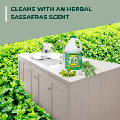 Simple Green All-Purpose Cleaner Concentrate – Child-Safe Non-Toxic Degreaser for Kitchen Counters and Food Prep Areas