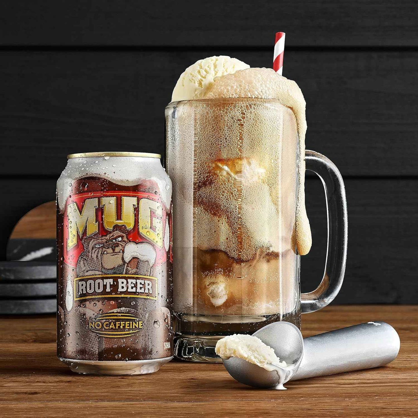 Mug Root Beer Mini Cans 7.5 oz, Caffeine-Free Portion-Controlled Soda 10 Pack for Calorie-Conscious Drinkers