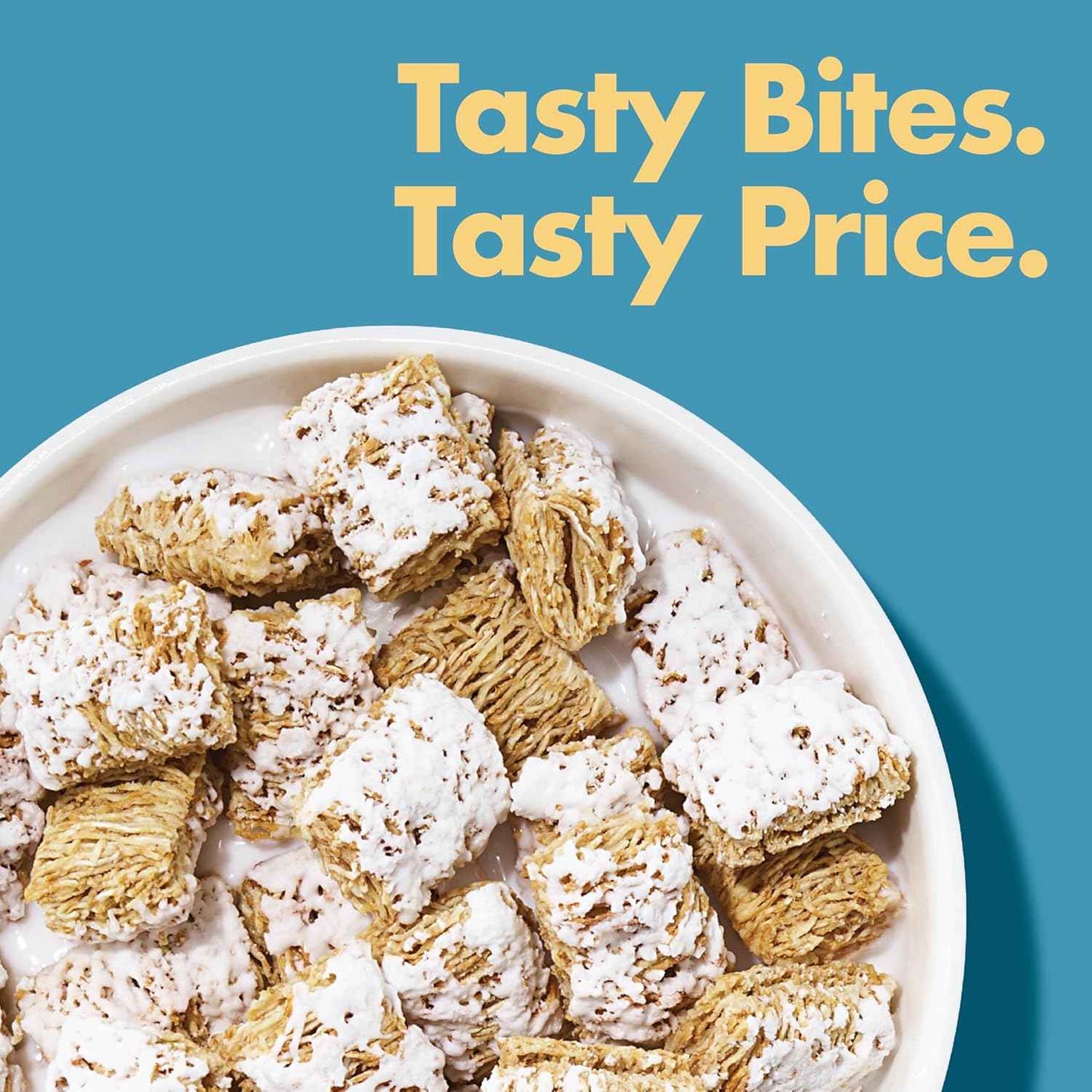 Malt-O-Meal Frosted Mini Spooners Shredded Wheat Cereal, 60 oz Single Bulk Bag – Simple, Resealable Pantry Staple for a Clean Breakfast Counter