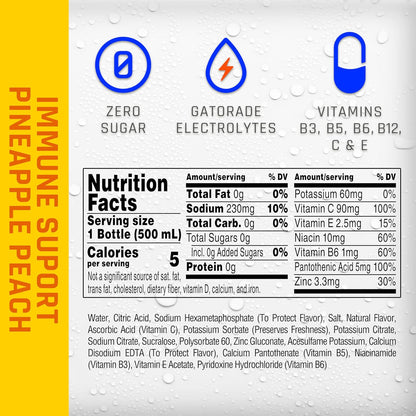 Propel_Immune_Support_Electrolyte_Enhanced_Water_Sports_Drink,_Pineapple_Peach_Flavored_Water,_100%_DV_Vitamin_C_+_Zinc,_Zero_Calorie_&_Sugar_Hydration_with_Electrolytes_and_Vitamins,_16.9_fl_oz_Bottles_(12_Pack)