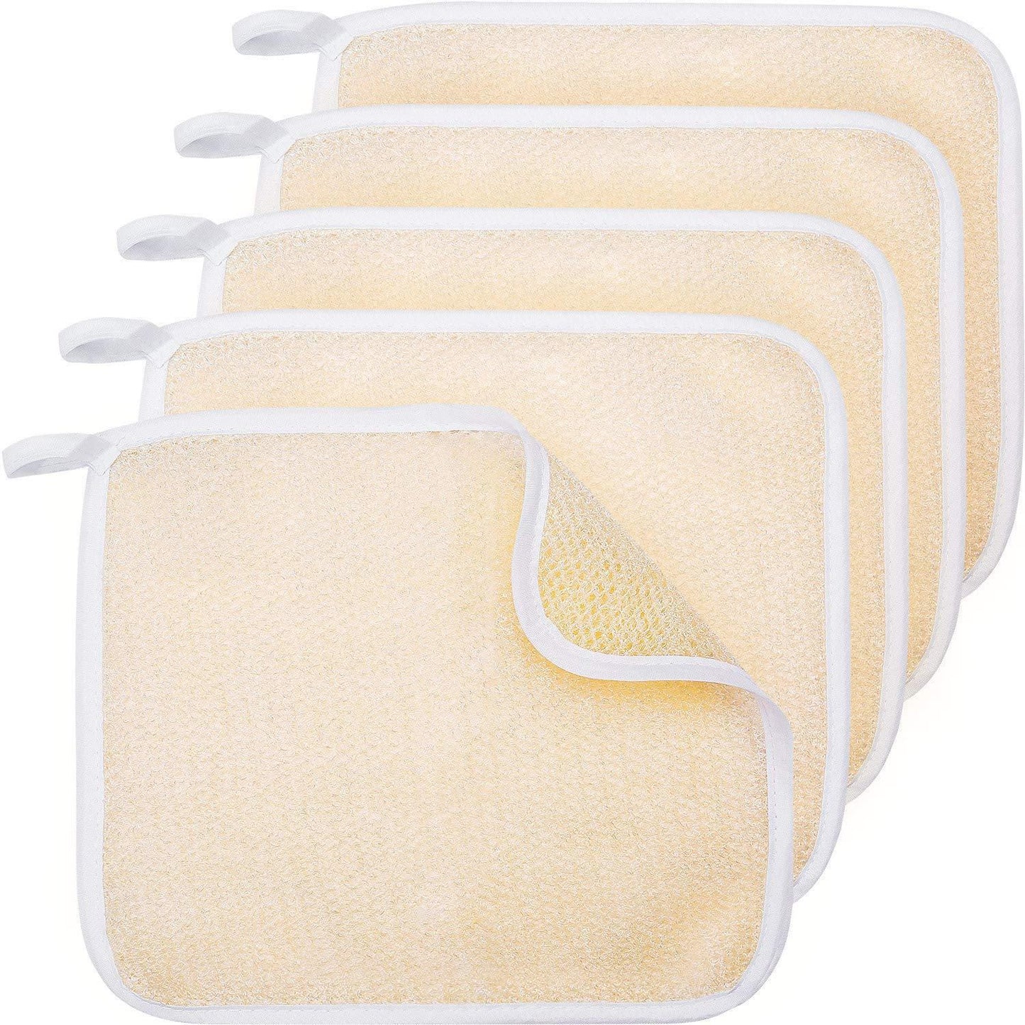 Tatuo_5_Pcs_Exfoliating_Face_and_Body_Wash_Cloths_Towel_Weave_Bath_Cloth_Exfoliating_Scrub_Cloth_Massage_Bath_Cloth_for_Women_and_Men,_10.63_x_9.05_Inch
