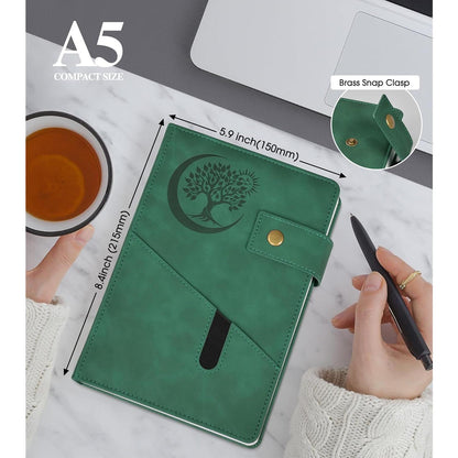 Lined_Journal_Notebook_for_Men,_A5_Leather_Journals_for_Writing_Women,_Hardcover_Notebooks_for_Work,School,Note_Taking,Travel,Business,Personal_daily_Diary,200_Page_College_Ruled_(5.9"_x_8.4")