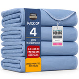 Utopia Bedding Reusable Incontinence Pads – Stress-Free Nighttime Care for Limited Mobility Adults, 34x36 Heavy Absorbency
