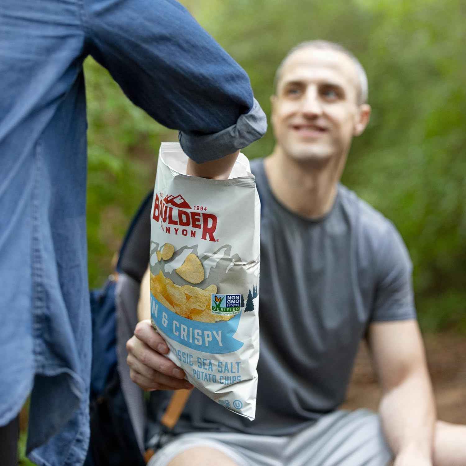 Boulder Canyon Avocado Oil Potato Chips – Clean After-School Snack Bowl Pick for Kids, 6-Pack Single Serve