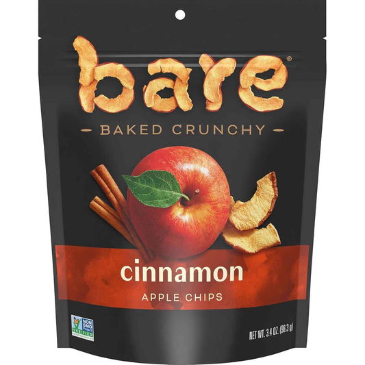 Bare Cinnamon Apple Chips 3-Pack – Thoughtful Healthy Snack Gift for Health-Conscious Friends