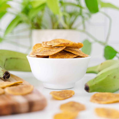 ARTISAN TROPIC Plantain Strips Sea Salt - Simple Clean-Ingredient Snack for Uncluttered Pantries