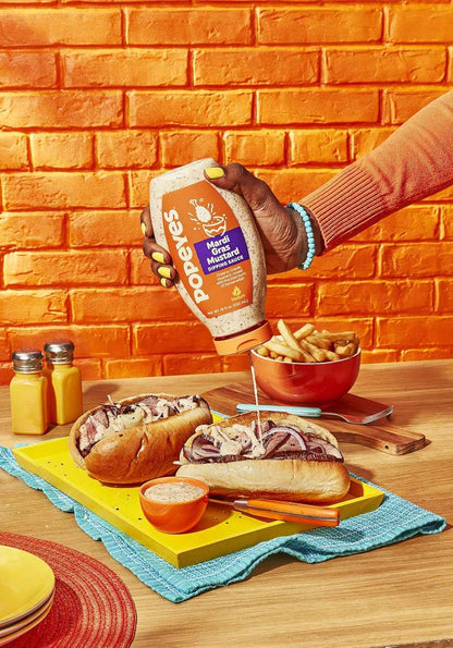 Popeyes Mardi Gras Mustard Dipping Sauce – Premium Creole Gourmet Sauce for Elevated Home Dining