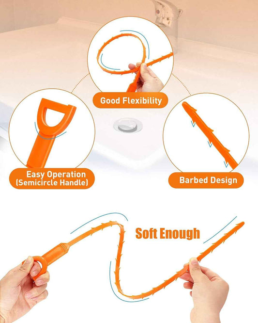 Drain Weasel – Family Safe Hair Drain Remover for Kids Bathroom and Nursery