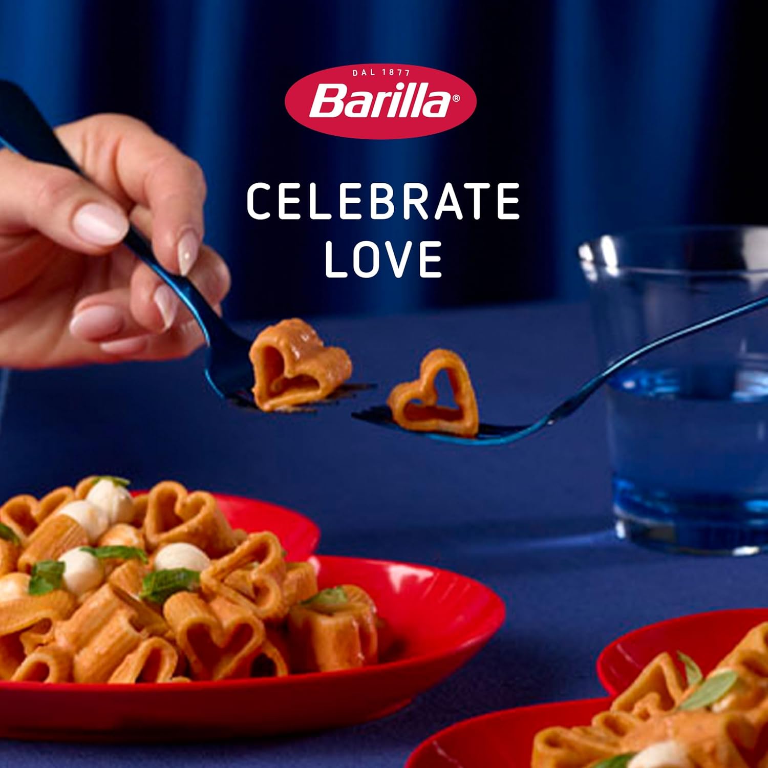 Barilla A Sign of Love Heart Pasta – Mindful Date Night Cooking Project for Couples, Slow Down with a Romantic Bowl