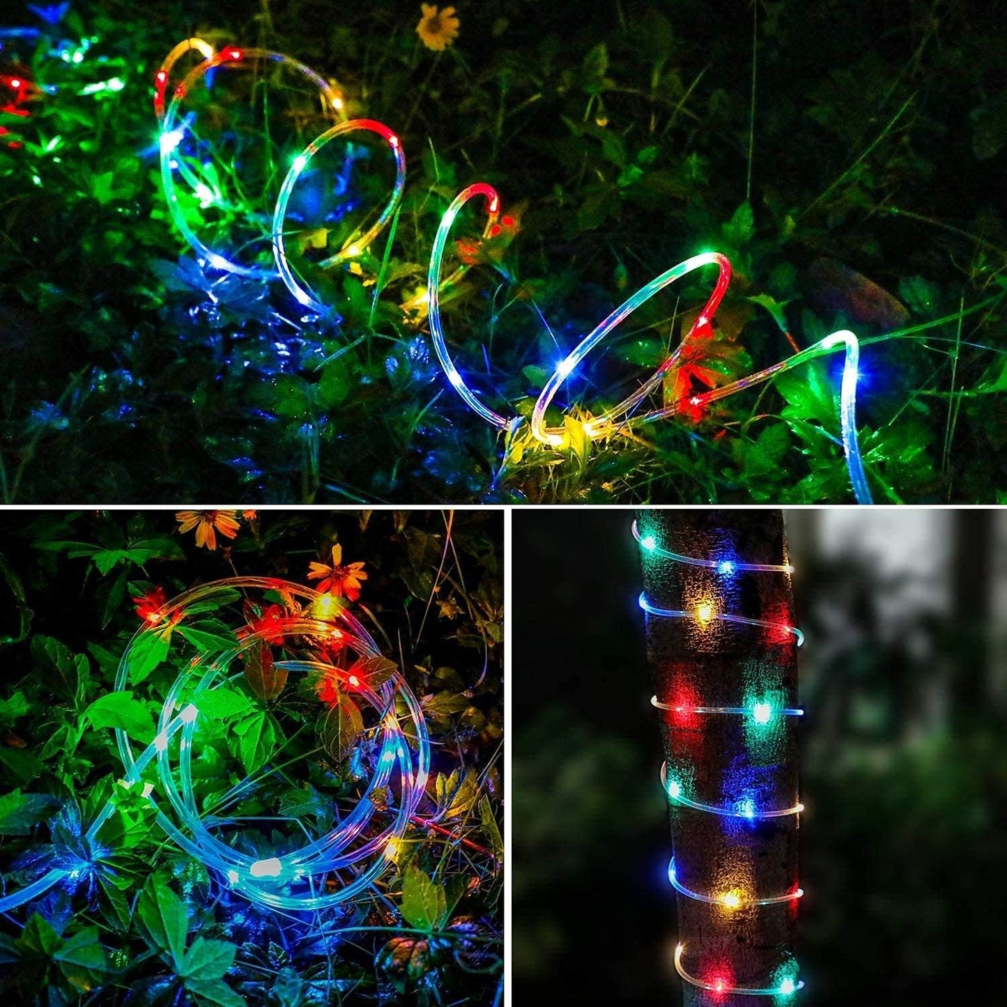 Battery Operated LED Rope Lights 40Ft Multicolor Remote Timer as Birthday Gift for Mom and Housewarming Present
