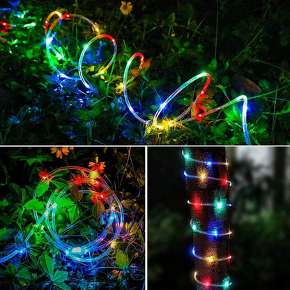 Battery Operated LED Rope Lights 40Ft Multicolor Remote Timer as Birthday Gift for Mom and Housewarming Present
