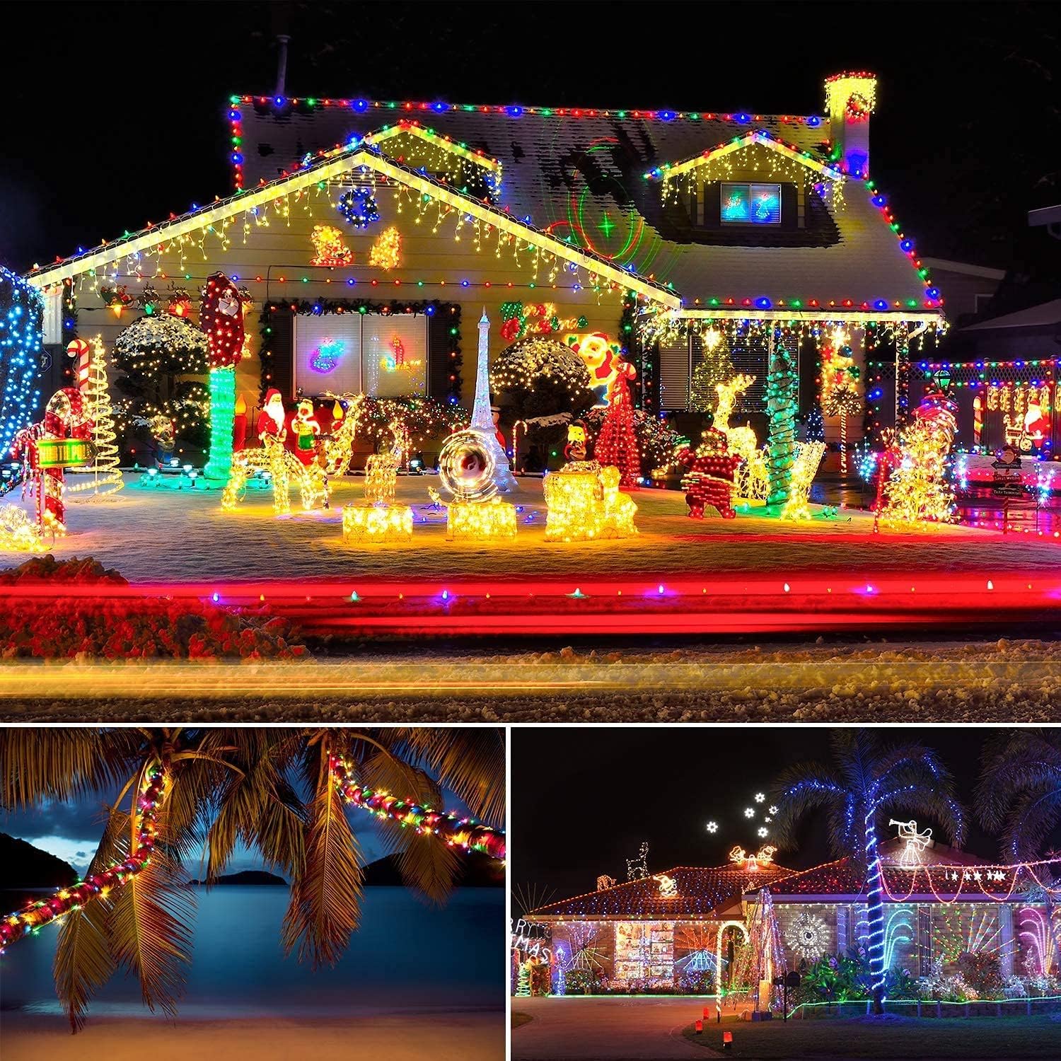 Battery Operated LED Rope Lights 40Ft Multicolor Remote Timer as Birthday Gift for Mom and Housewarming Present