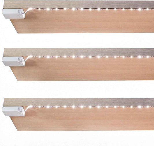 LuminEra SlimLine LED Strip Lights – Cool-Touch Battery Lighting for Kids' Rooms and Nurseries