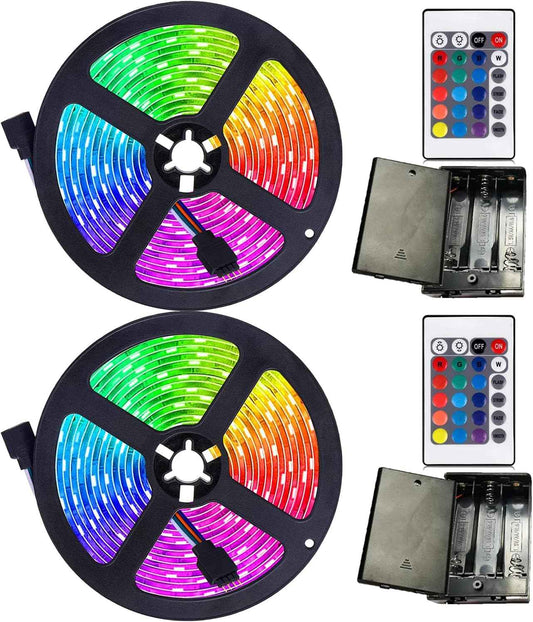 111111 Battery Powered LED Strip Lights – Thoughtful Housewarming Gift for Her & New Homeowners