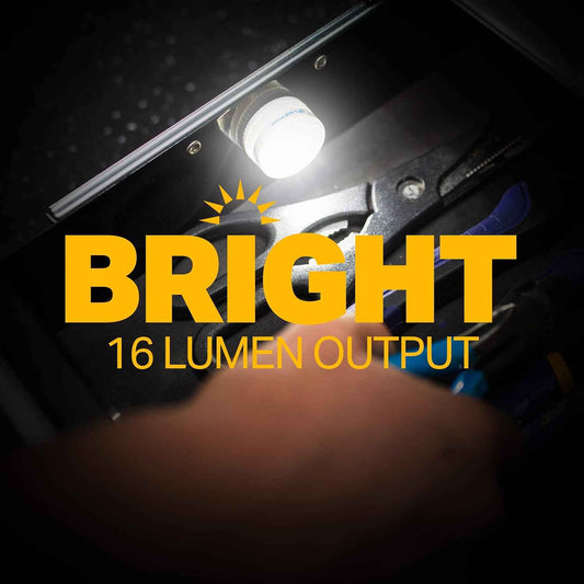 LUXPRO LED Puck Lights – Cool-Running Flameless Nightlights for Kids Rooms and Hallways, 5 Pack