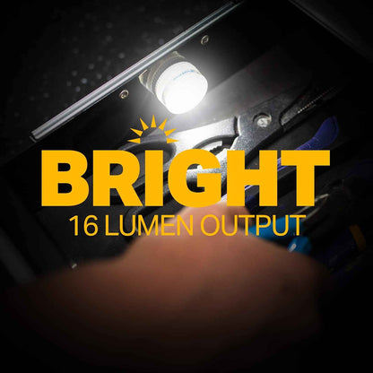 LUXPRO LED Puck Lights – Cool-Running Flameless Nightlights for Kids Rooms and Hallways, 5 Pack