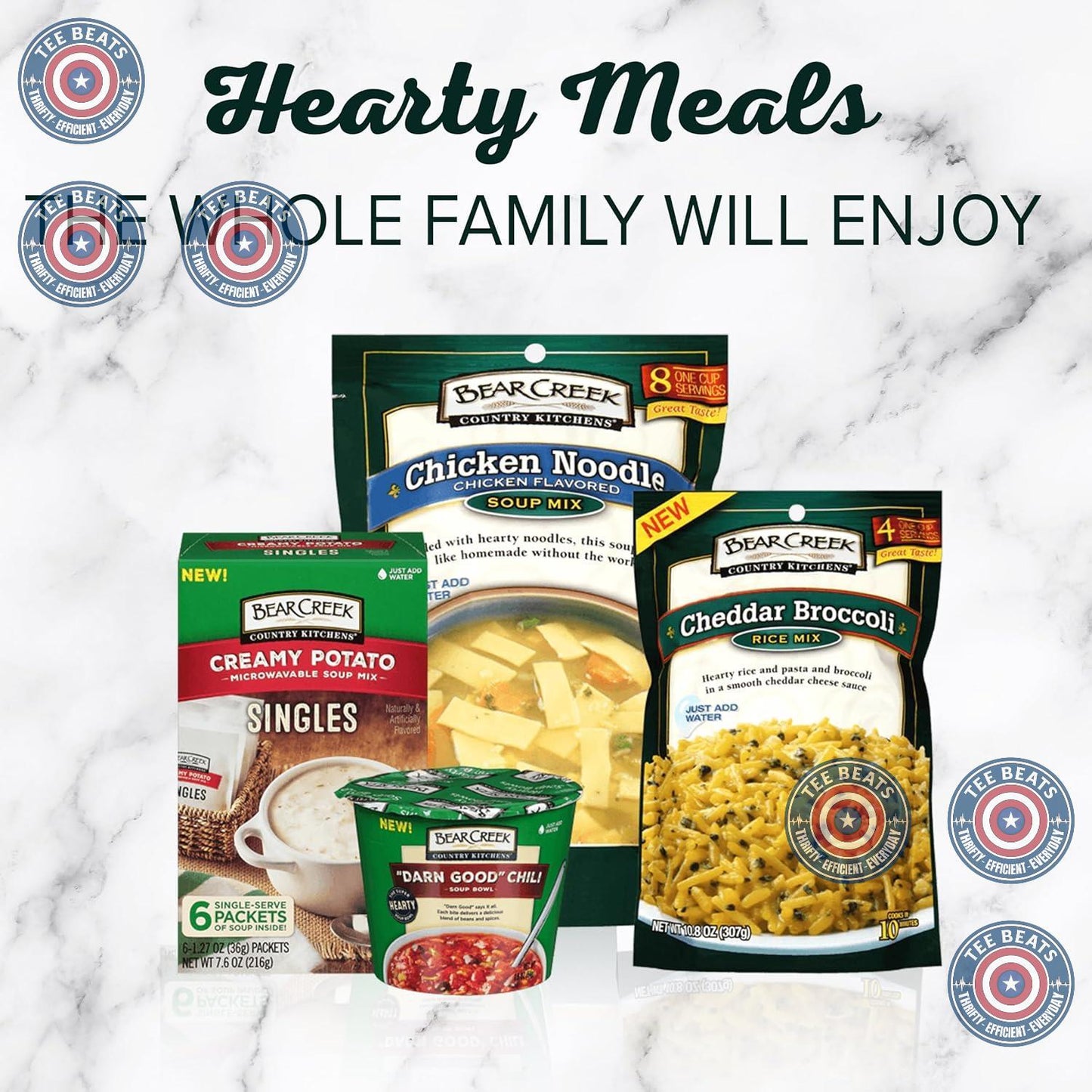 Bear Creek Tortilla Soup Mix – Portable Just-Add-Water Dinner for Emergency Food Storage and Road Trips