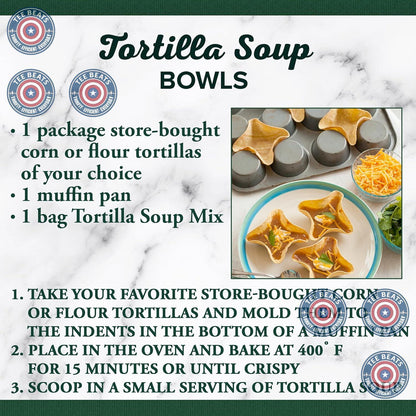 Bear Creek Tortilla Soup Mix – Portable Just-Add-Water Dinner for Emergency Food Storage and Road Trips