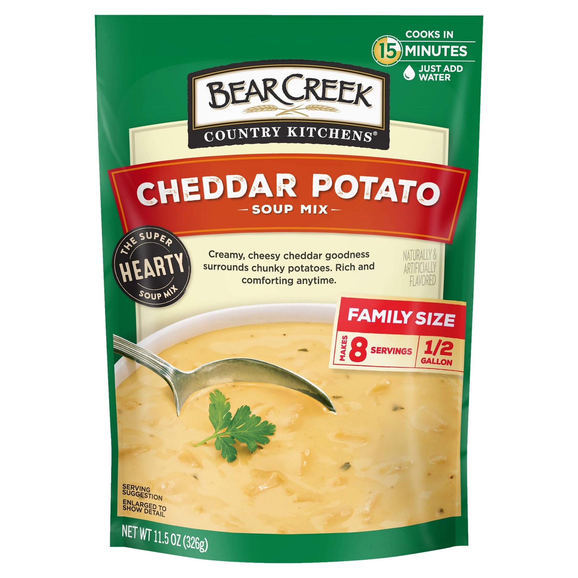 Bear Creek Tortilla Soup Mix – Portable Just-Add-Water Dinner for Emergency Food Storage and Road Trips