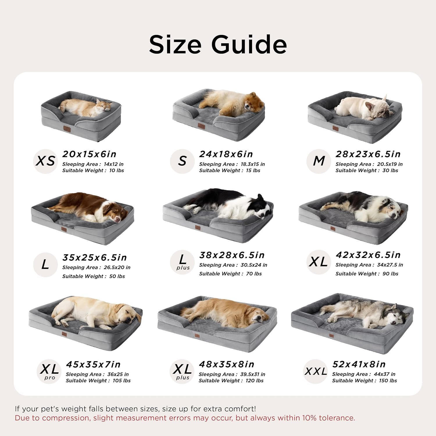 Bedsure Orthopedic Dog Bed – Joint Relief Sleeping Surface for Senior Large Breeds
