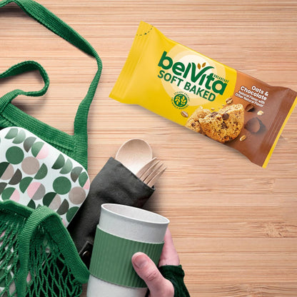 belVita Banana Bread & Oats & Chocolate Biscuit Bars – Individually Wrapped After-School Snack for Active Kids