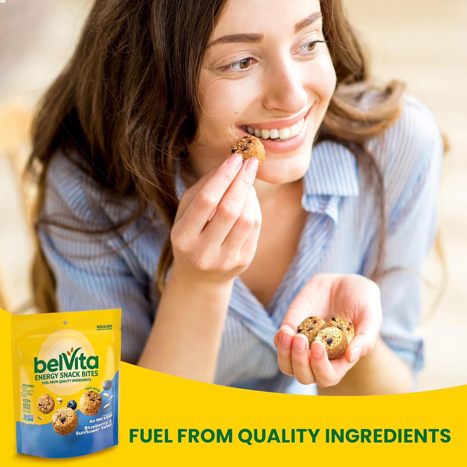 belVita Blueberry Sunflower Soft-Baked Bites – Better-For-You Swap for Cookies and Candy Bars