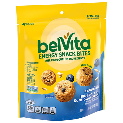 belVita Blueberry Sunflower Soft-Baked Bites – Better-For-You Swap for Cookies and Candy Bars