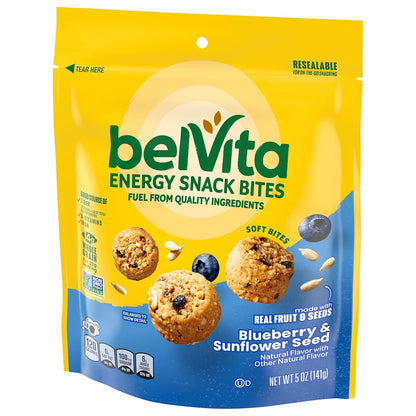 belVita Blueberry Sunflower Soft-Baked Bites – Better-For-You Swap for Cookies and Candy Bars