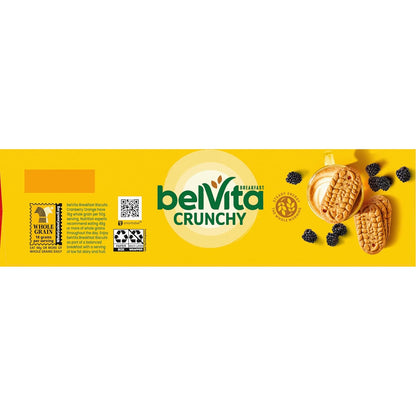 belVita Cranberry Orange Breakfast Biscuits – Grab-and-Go Commute Fuel for Back-to-Back Meetings, 14.08 oz Box