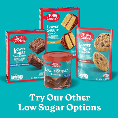 Betty Crocker Reduced Sugar Milk Chocolate Frosting – Family Baking Companion for After-School Snacks and Weekend Treat Projects