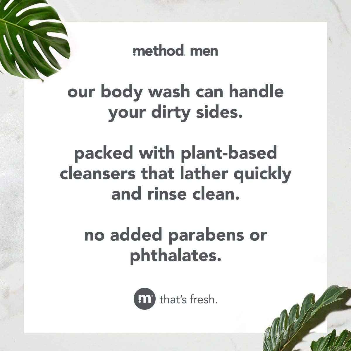 Method Body Wash, Simply Nourish – Clean Design Pump Bottle for Intentional Home Bathroom