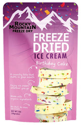 Rocky Mountain Freeze Dry Freeze Dried Strawberry Ice Cream | Clean-Indulgence Pantry Treat with Organic Ingredients & No Artificial Colors