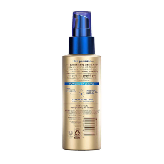 Vaseline Radiant X Hydrating Body Oil Pack of 2, Self-Care Holiday Gift Set for Her and Mom