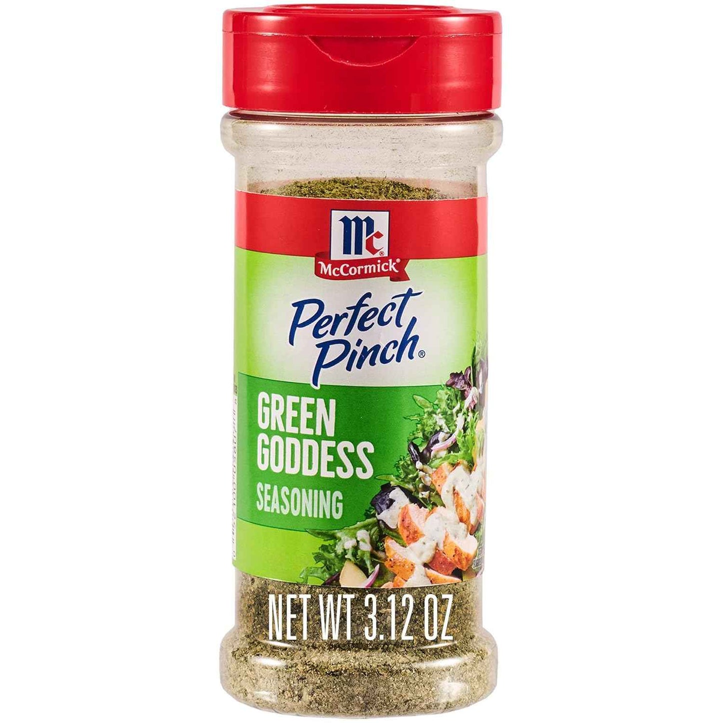 McCormick Perfect Pinch Green Goddess – Single-Bottle All-Purpose Seasoning for Clutter-Free Countertops