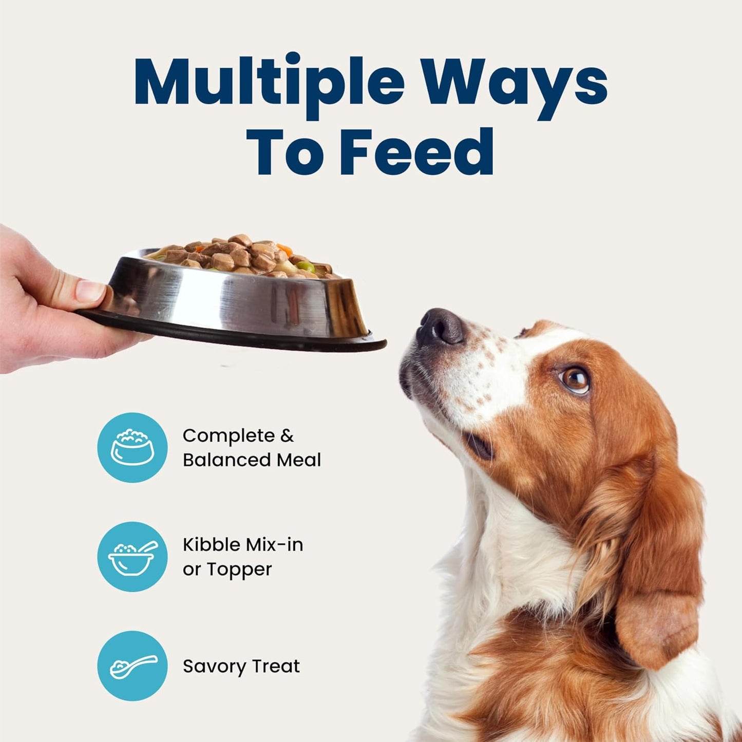 Blue Buffalo Blue's Stew Hearty Beef & Country Chicken Canned Dog Food, Vet-Formulated with No By-Products or Fillers