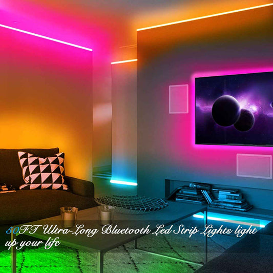 DAYBETTER Music Sync LED Strip 100ft – Holiday Gift for Gamers and Content Creators