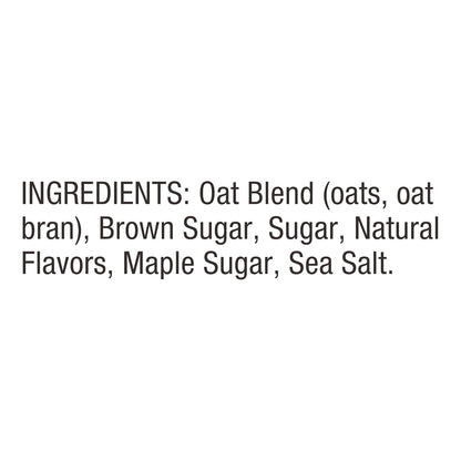 Bob's Red Mill Gluten Free Instant Oatmeal Maple Brown Sugar – Quick Commuter Breakfast for Office Mornings, 6 Pouches