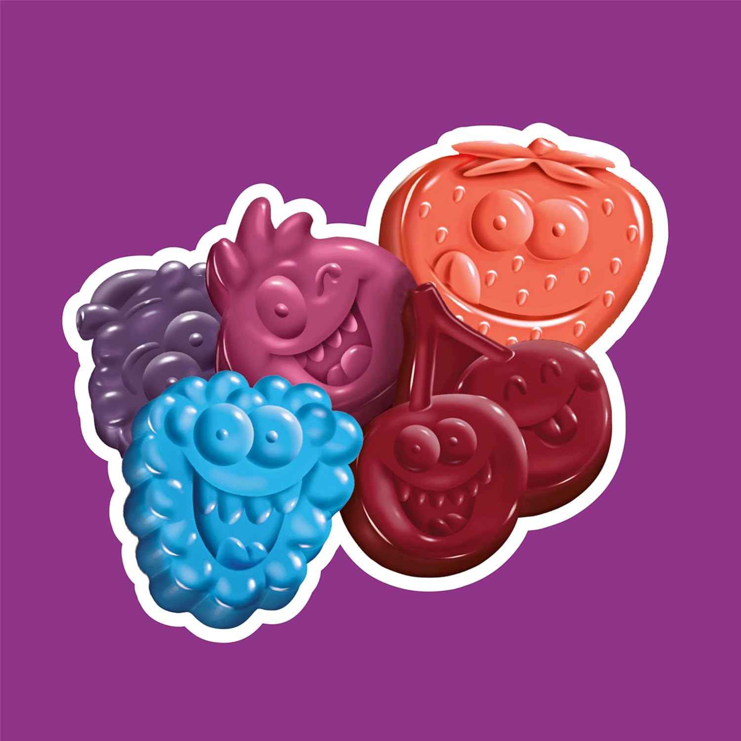 JOLLY RANCHER Gummies Very Berry Candy Bag – Lunchbox Treat for Kids and School Snacks, 6.5 oz