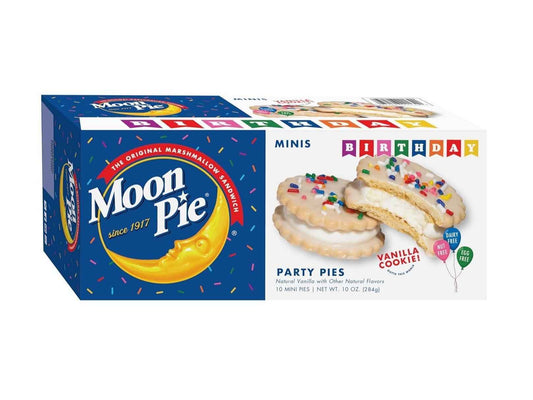 MoonPie Birthday Mini Party Pies – Nostalgic Birthday Gift Box for Her and Mom