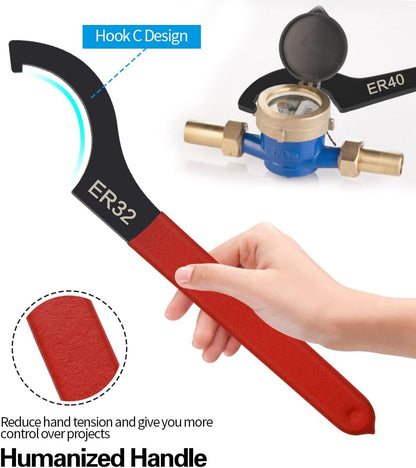 [Brand] Coilover Spanner Wrench Set – Portable Suspension Tool Kit for Trackside and Trail Repairs