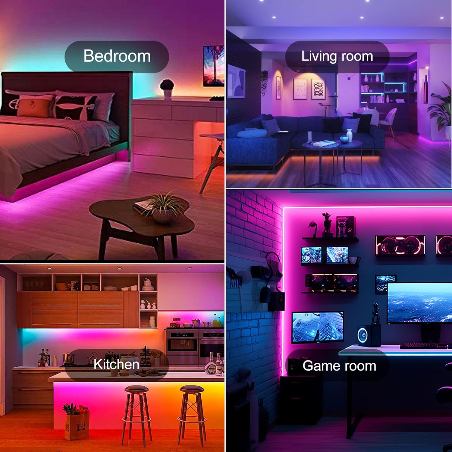 [Brand] LED Strip Lights 200FT – Affordable Birthday and Housewarming Gift for Women Men and Teens