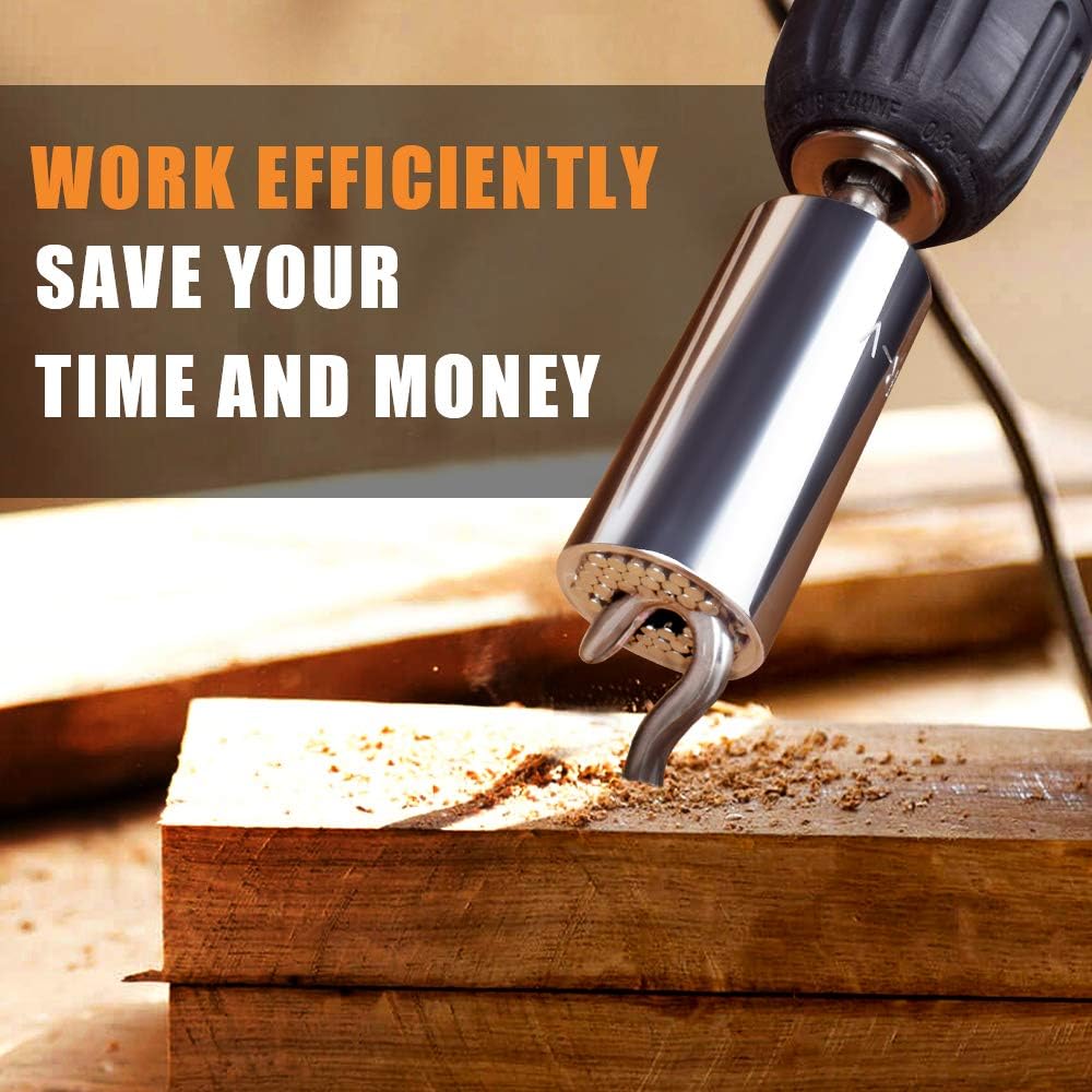 [Brand Name] Universal Socket Tool - Portable Drill Attachment for On the Go Auto Repair and Job Site Fixes