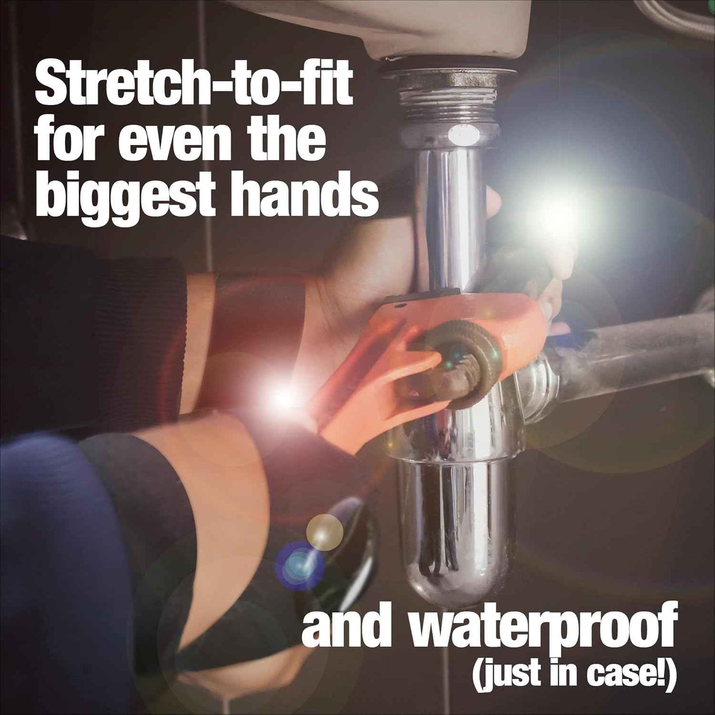 Mylivell LED Flashlight Gloves – Precision Work Light for Auto Mechanics and DIY Repairs in Dark Garages