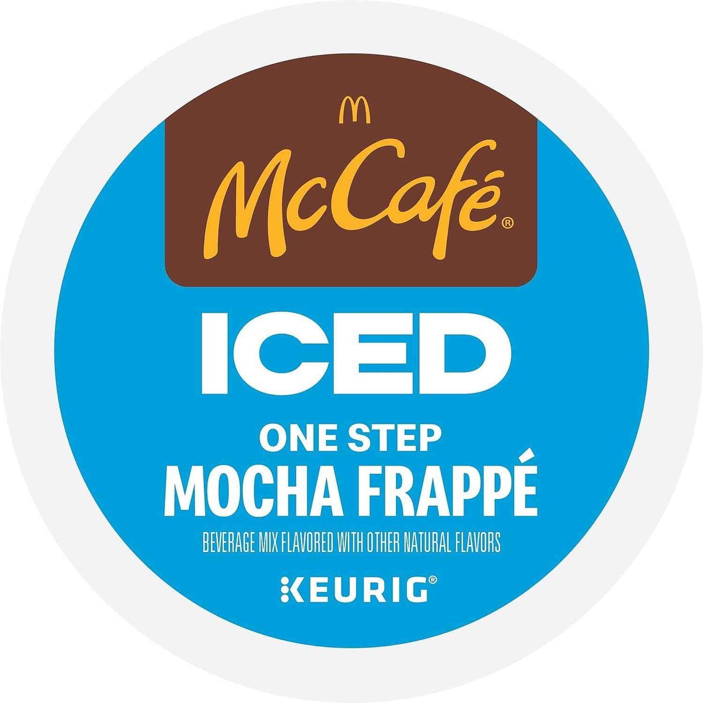 McCafe Iced Mocha Frappe Pods for Patio Entertaining, Keurig Single Serve, 20 Count