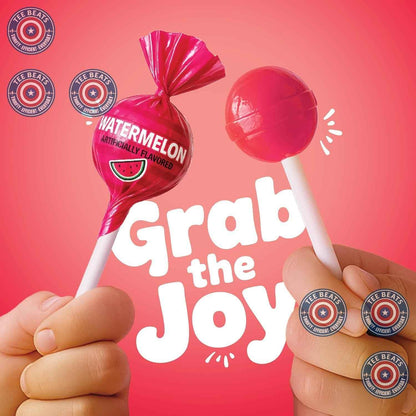 SugarCrate Watermelon Lollipops – Housewarming Welcome Treat for Neighbors, Hostesses, and New Homeowners