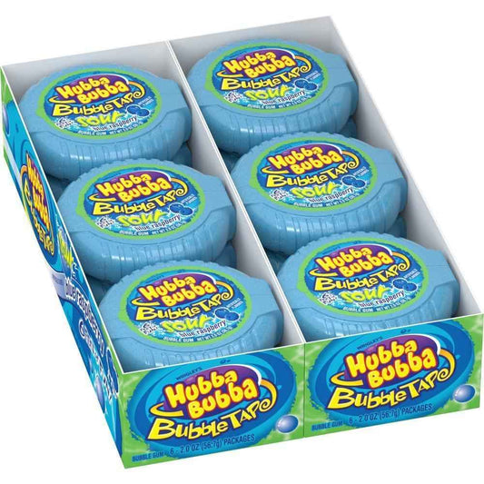 HUBBA BUBBA Bubble Gum Tape – Portable Bulk Candy for Camping Trips, Road Trips, and Outdoor Group Activities