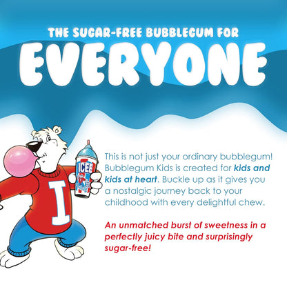 Bubblegum Kids Bubblegum Pouch – Safe Halloween Candy Bowl Filler for Trick-or-Treat, Nut-Free